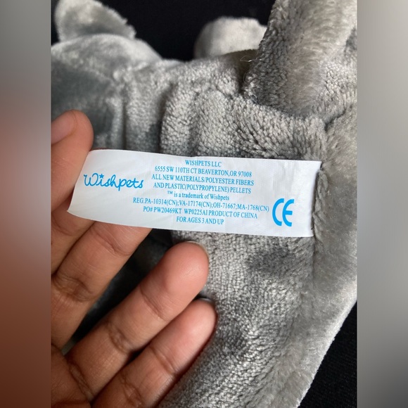 Wishpets 2016 Whit Blue Eye Gray Cat Kitten Plush #72174 Stuffed Animal Whiskers - Picture 6 of 8